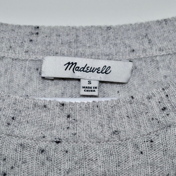 Madewell Grey Knit Sweater - S - Picture 3 of 3